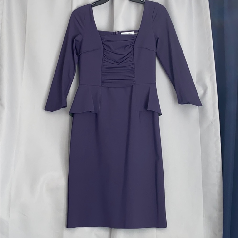 Like New Teri Jon Neoprene Dress